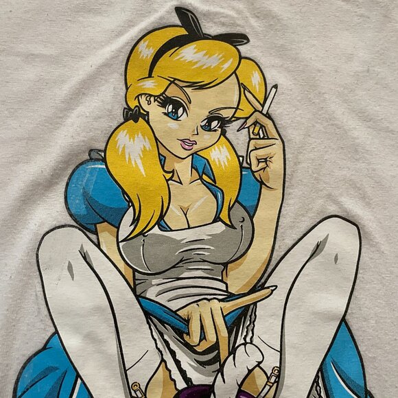 The Hundreds x Hook-Ups Alice Wonderland Limited Additions Skate Shirt Medium - Picture 12 of 16